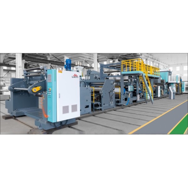Newly Designed Grid Release Film Extrusion Laminating Machine