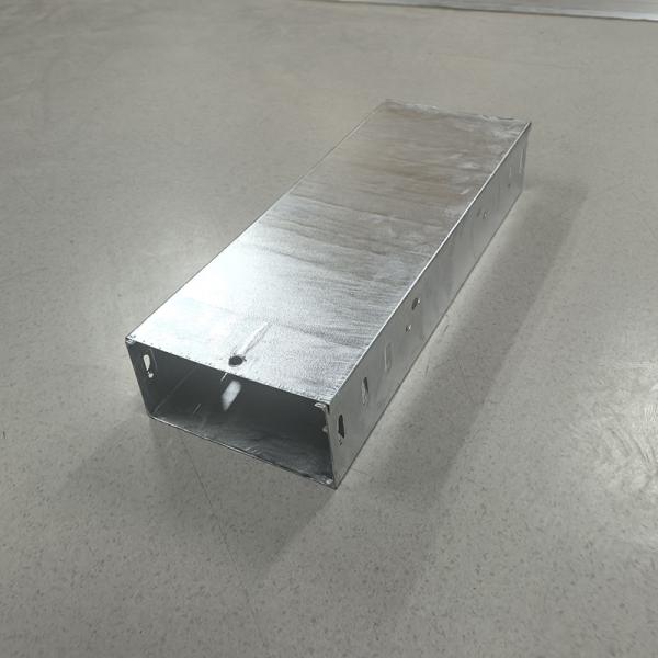 Wall Mounted / Floor Mounted Galvanized Hot Dip Cable Tray Customized Bending Radius Building Cable Tray