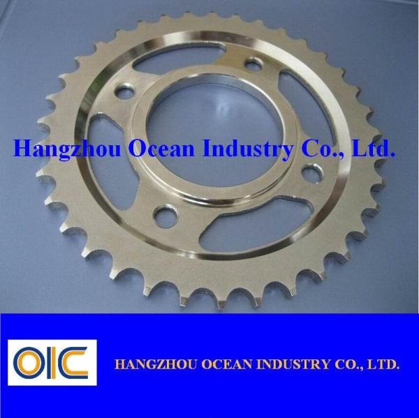 Universal Fit Black 520 Pitch Steel Double Pitch Sprocket / Bushing Sprocket in Various Tooth Counts