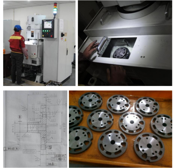 Одиночный точильщик поверхности высокой точности CNC шлифовального станка шпинделя конечной грани
