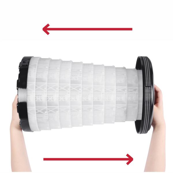 Portable Collapsible Folding Stool Lightweight Retractable Telescopic