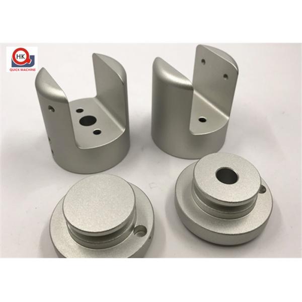 Polished Precision CNC Machined Parts Lamp Hinges , Machined Led Ring Hinges