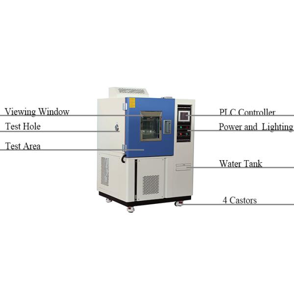 Stainless Steel Climatic Test Chamber Low Temperature High Humidity Controlled