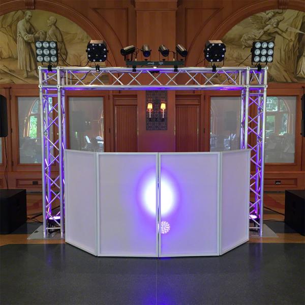 Светодиодный экрановый фонарик триугольный алюминиевый фонарик для модного шоу