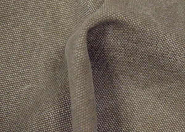 Anti - Cracking Washed Canvas Fabric 32 X 22 Density For Sports Shoes