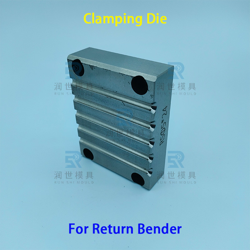 OEM ODM Return Bend Machine Spare Parts Clamping Die For OD 6.35mm Copper Tube Bending Machine