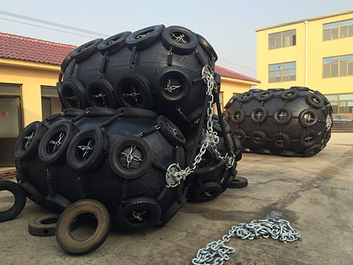 4500mm*3300mm BV LR Inflatable Rubber Fender For Marine