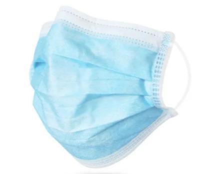 Virus Protective 3 Ply Non Woven Face Mask Breathable Stronger Filtering Effect