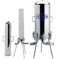 Chine acier inoxydable 304/316 micro cartouche Filtre de logement rhum prune fruits cognac filtration industrielle équ