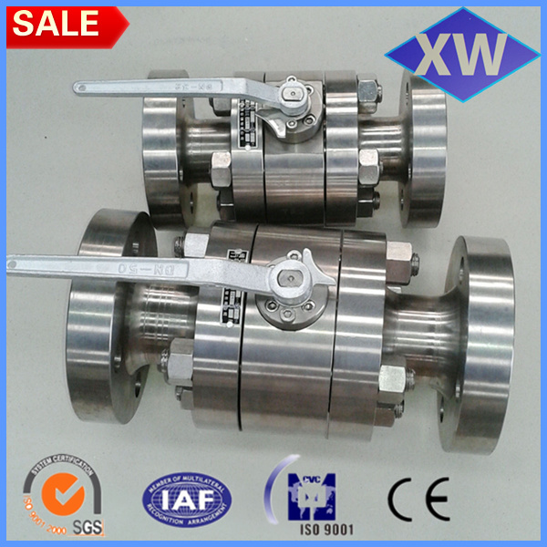 DN40 titanium flanged & threaded ball valve