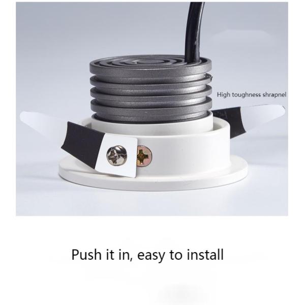 CE 15deg Anti Glare Spotlights 7W 3000K 4000K