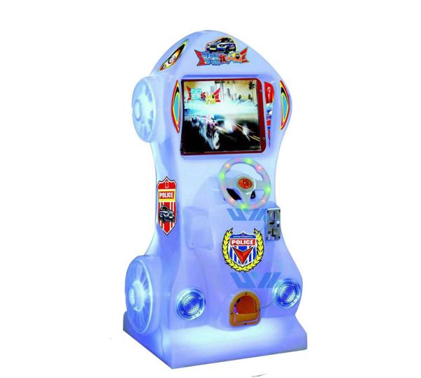17 Inch Coin Operated Arcade Machines Video Racing Game For Kids