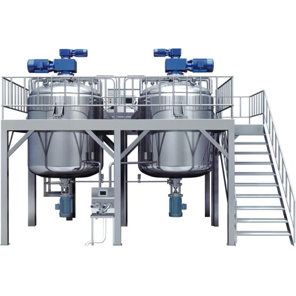 Stainless Steel Liquid Soap Making Machine Washing Liquid Soap Production Line