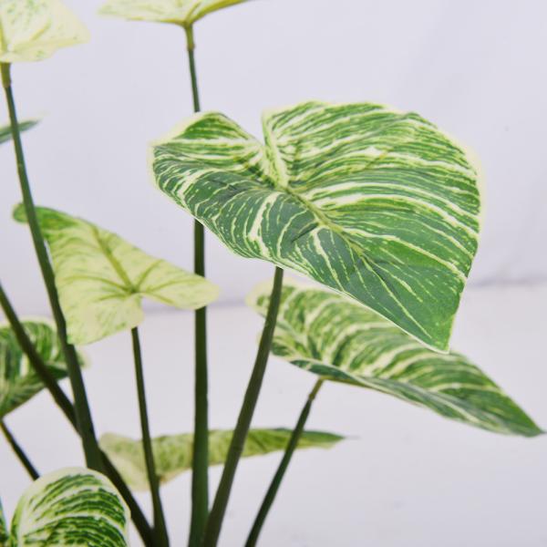 Modern Artificial Potted Floor Plants For  And Garden Decoration Philodendron Birkin