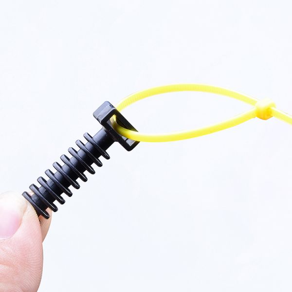 Durable Tie Wrap Mounts Environmental Resistance For Household