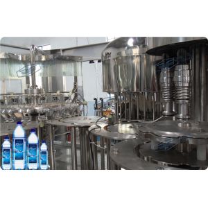 Automatic 3-In-1 Washing Filling Capping Machine For Plastic Bottle Mineral Water