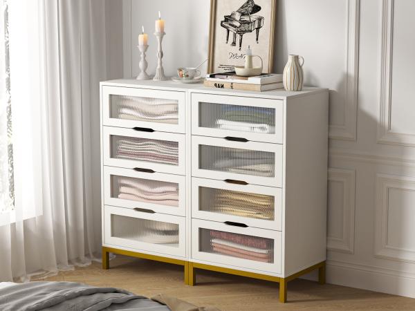 Downloads: 0  4 Drawer Dresser for Bedroom, Modern Dresser Closet, Chest of 4 Drawers for Bedroom, Living Room Entryway, Hallway