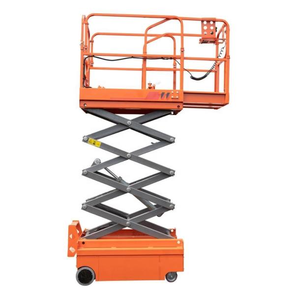 Auto Lift Platform 6m 8m 10m 230kg Self Propelled Electric Scissor Lift
