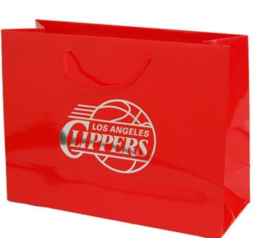 Popular Custom Printed Paper Grocery Bags / Personalized Logo Shopping Bags