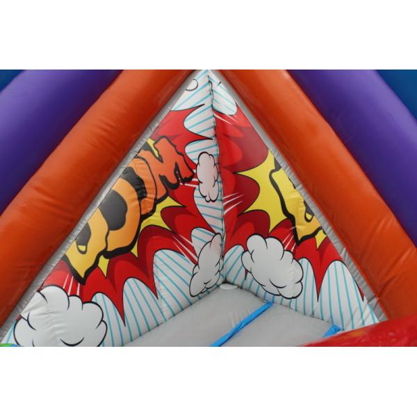 Kids Amusement Castle Inflatable Play Park For Outdoor / Indoor Promotion