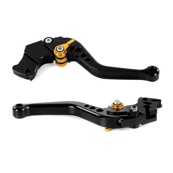 Customized Gold Motorcycle Brake and Clutch Levers for Bajaj Pulsar 200NS 200RS 200AS