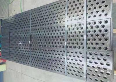 Metal perfurado baixo aço carbono Mesh Punching 10mm Mesh Screen perfurado