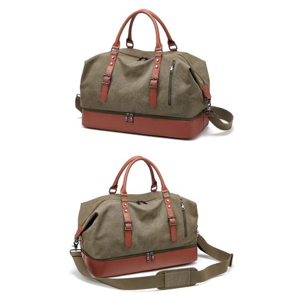 Водоохранный винтажный сверхбольшой холстовный сумка OEM/ODM