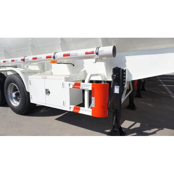 Petroleum Tri Axles Fuel 40000 Liters Stainless Steel Tanker