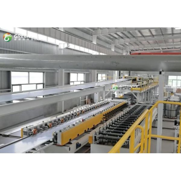 Fully Automatic High Capacity 3-15m/min PU/PIR/EPS Sandwich Panel Production Line for Insulation Panels