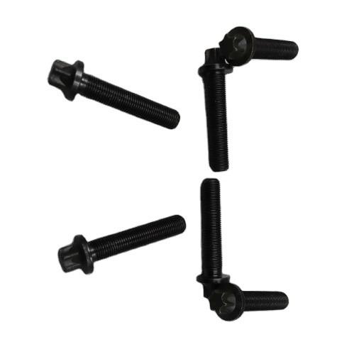 Black T400001 Connecting Rod Bolt for Perkins 1106C Engine Spare Parts and OEM