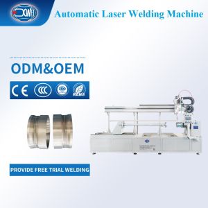 Fiber Laser Welder for Cylindrical Parts 2000W Automatic Rotary Seam