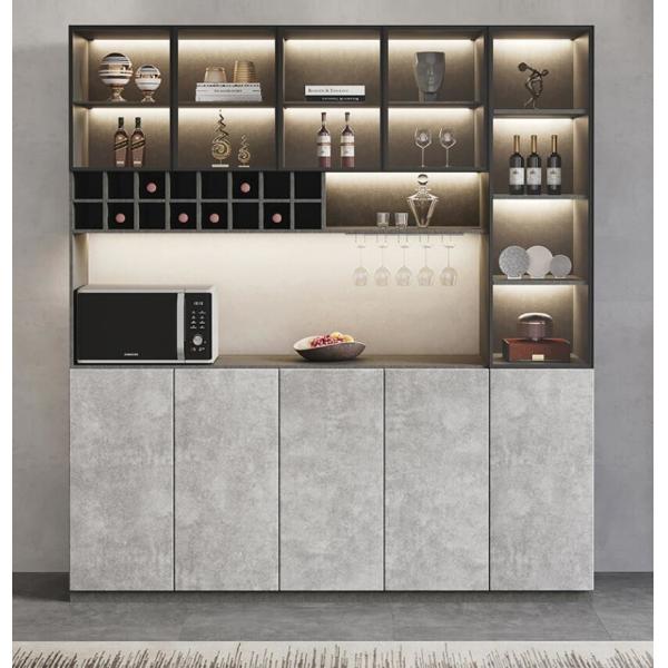 блоки индикатора шкафа дисплея живущей комнаты 2.5M стеклянные угловые для живущей комнаты