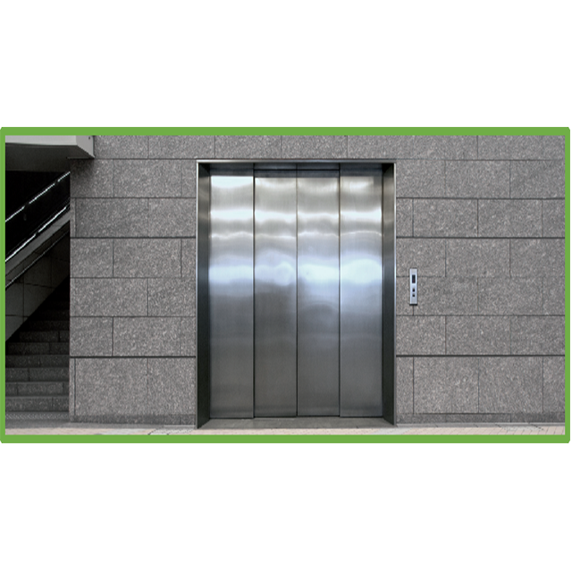 Opening Width 700*1300mm Floor Landing Door Center-Opening Doors for Elevator Lift