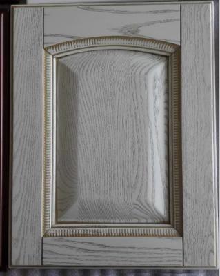 white colour solid wood kitchen cabinet door,top Arc frame kitchen cabinet door