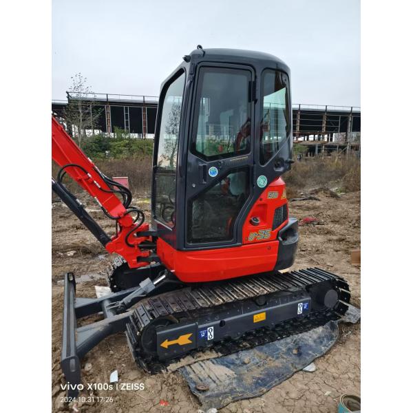 Original Japan Used Kubota U35-5 Mini Excavator With EPA Engine/Used Kubota Mini Excavator For Sale