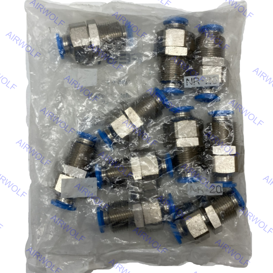 QSS-4 QSS-4-100 QSS-6 QSS-6-100 Festo QSS Series Push-in bulkhead connector