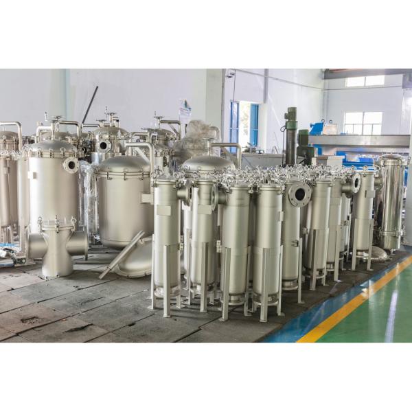 Одиночный нержавеющий корпус фильтра патрона 0,1 микрона 0,2 микрона вода 0,45 микронов очищает