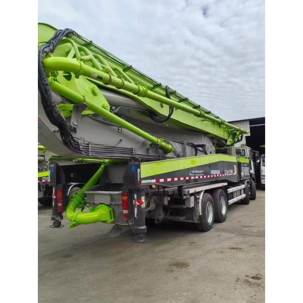 2021 Zoomlion 59m ZLJ5441THBKE Подержанный бетонный бум насос грузовик Ситрак Шасси Дизельная мощность