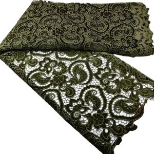 embroidered fabric for ladies african lace fabric  swiss voile for senegal party & wedding dress guipure lace fabric african