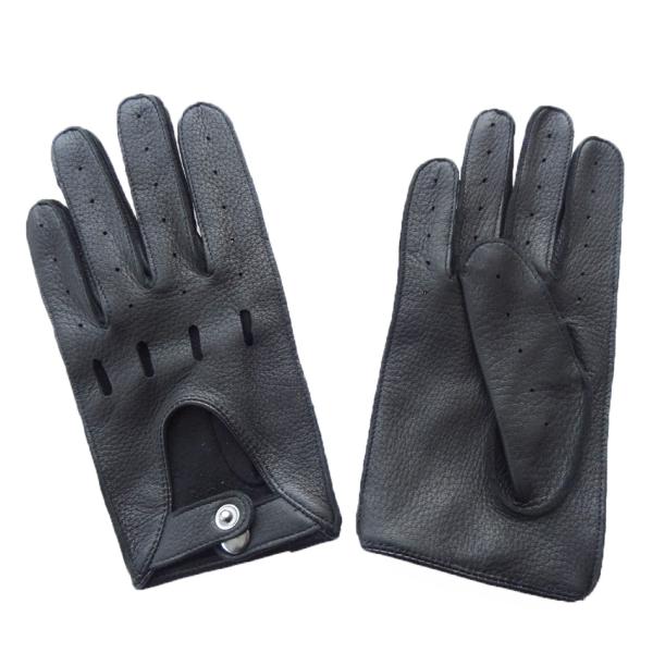 Fashion Lined Driving Gloves , Customized Leather Motorcycle Gloves