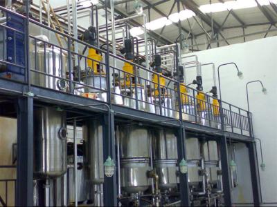 PLC Fish Oil Refining System High Productivity Fish Oil Ethyl Ester Refining System