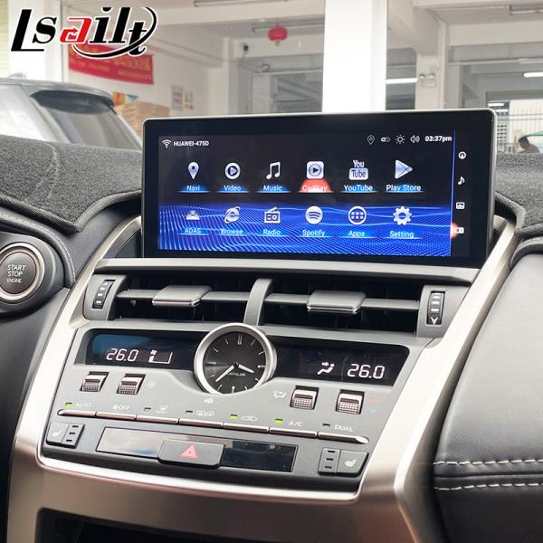 Lexus Android Экран для Lexus NX200T NX300H 2015-2017 10,25 дюйма IPS HD Дисплей Android 13 Беспроводной CarPlay, Android Auto