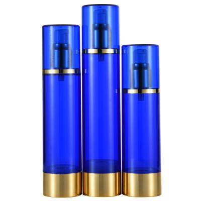 Convenient 100ml Plastic Round Cosmetic Airless Bottle for Lotion and Easy Dispensing