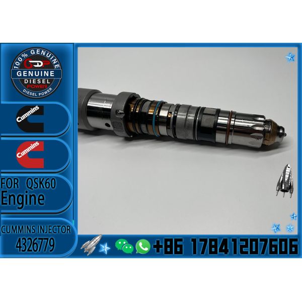 For  Truck Spare Parts QSK45 QSK60 Injector 4326779 4088427 for Diesel-Fueled Vehicles
