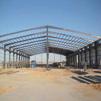 Anti construção de aço do armazém do grande período do impacto Q345