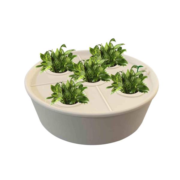 Self Watering System for Potted Plants Automatic Water Suction Humidity Sensor Flower Pot Great for House,Office,Garden,Yard