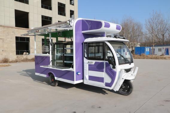 Certified Lightweight Wasp 3-wheeled Food Truck for Silver Market ISO and Silver Combined