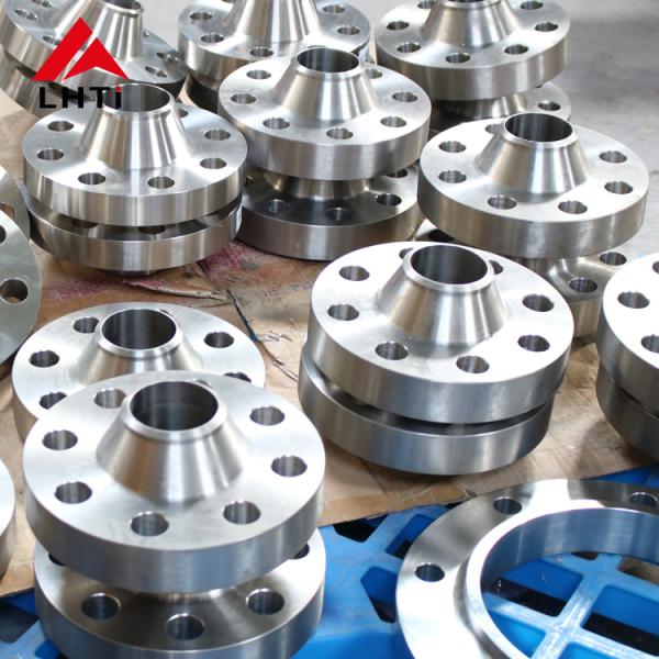 RF Sleeve Welding Machining Titanium Flange Polished Surface