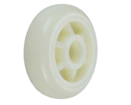 Medium Duty 304 Stainless Steel Plate Nylon Caster Wheels Singel 4