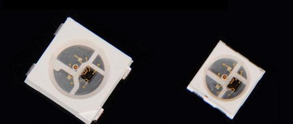 New super small mini 5050 rgb pixel led chip 5v; SK6812 3535 Addressable mini pixel led chip